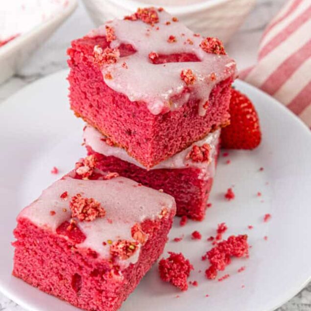 Strawberry Brownies
