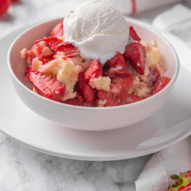 Strawberry Cobbler