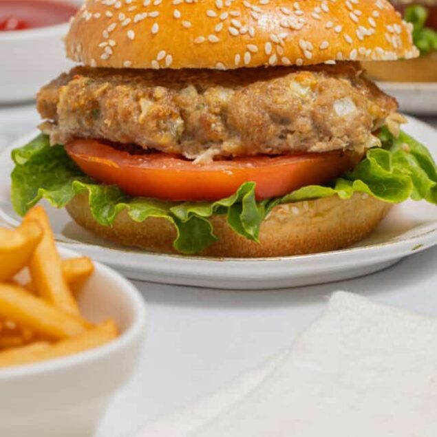 Turkey Burgers in the Oven