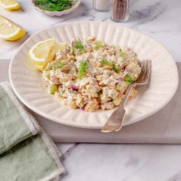 Canned Salmon Salad