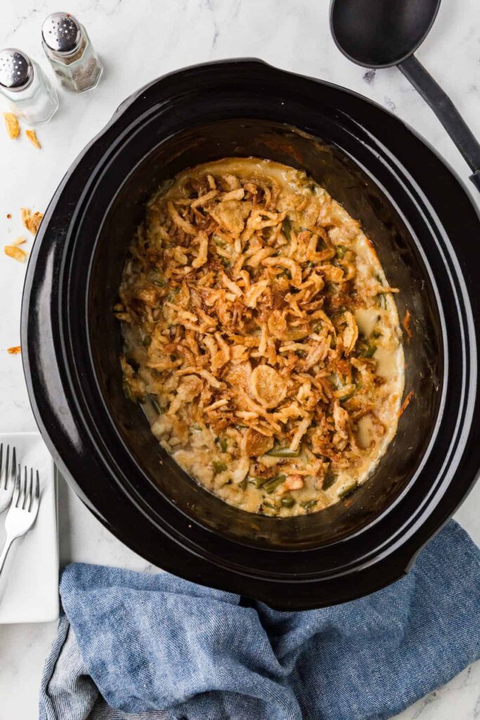 Crockpot Green Bean Casserole