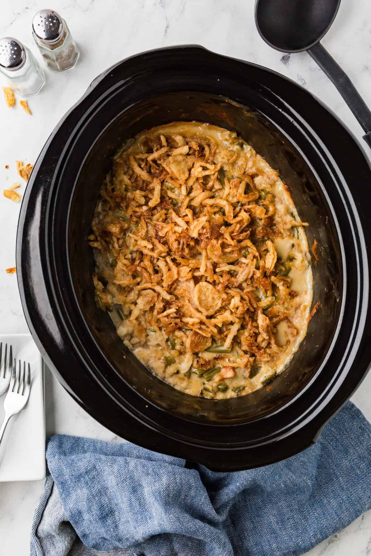 Crockpot Green Bean Casserole
