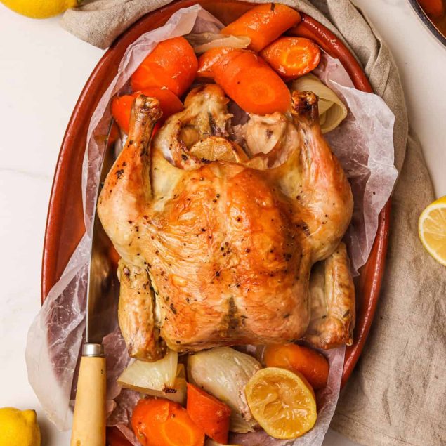 Dutch Oven Whole Chicken