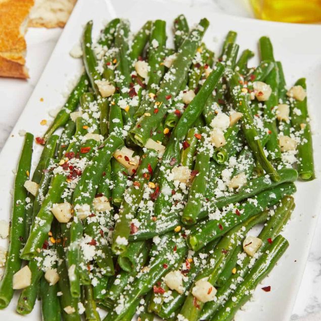 Garlic Parmesan Green Beans