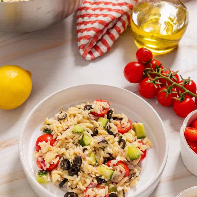 Greek Orzo Salad