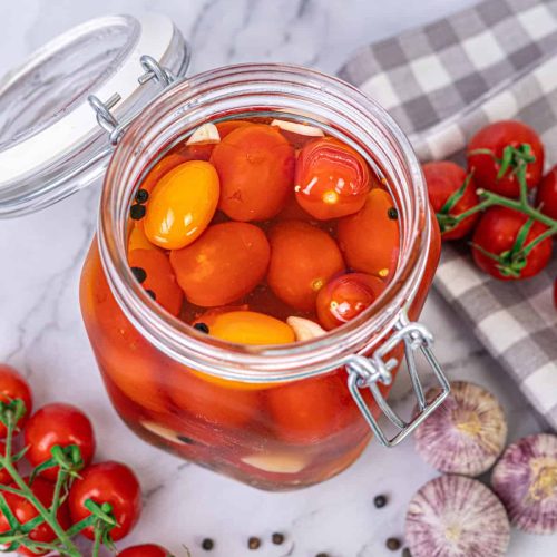 Pickled Cherry Tomatoes