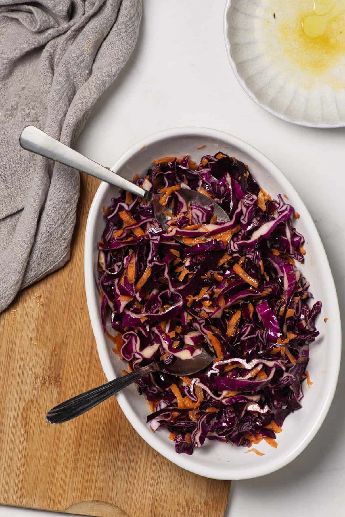 Purple Cabbage Slaw