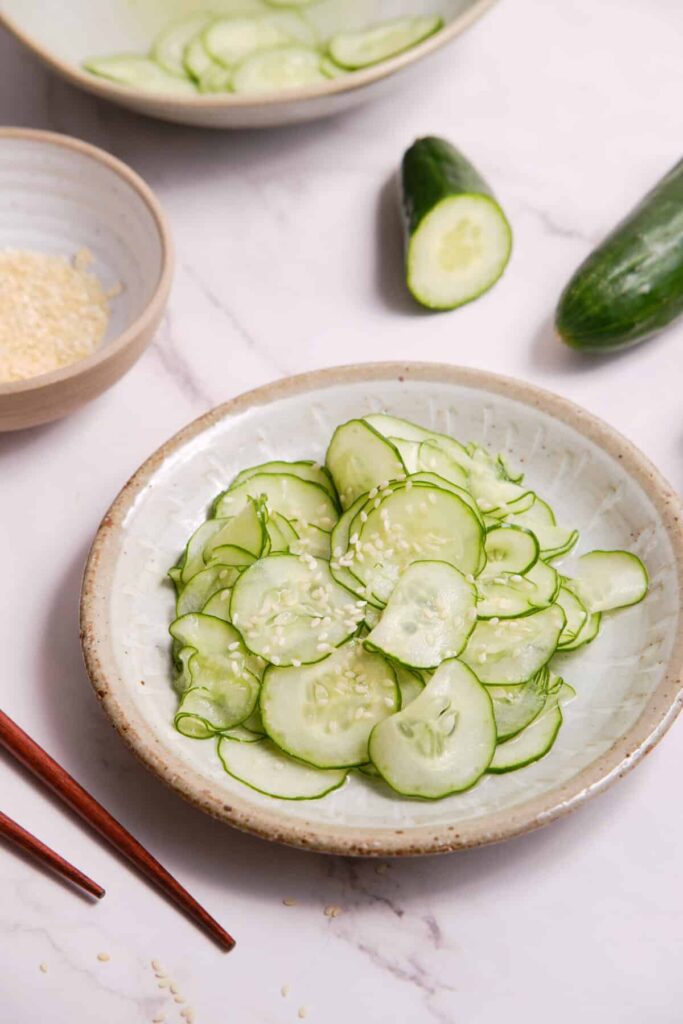 Sunomono Recipe (Japanese Cucumber Salad)