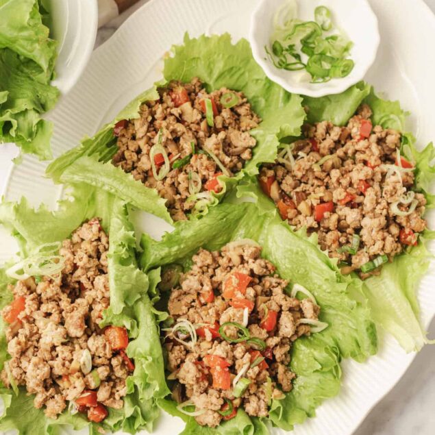Turkish salad wraps
