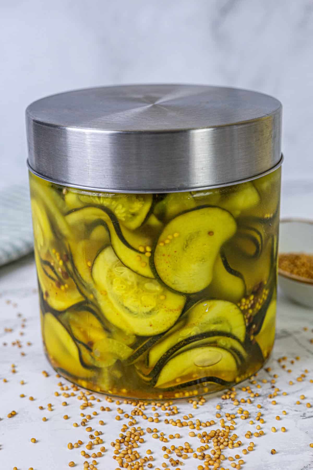 Quick-Pickled Zucchini