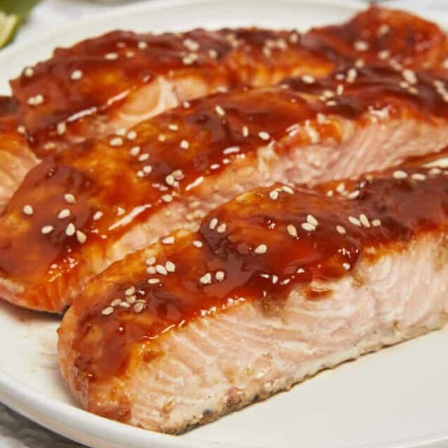 Air Fryer Teriyaki Salmon
