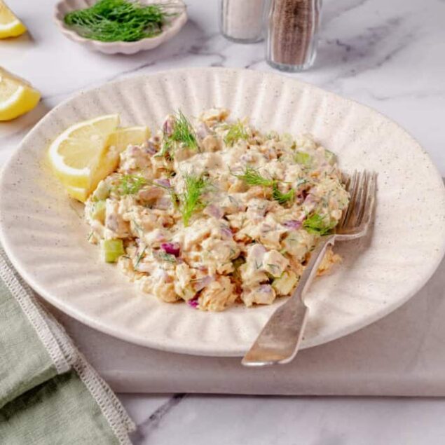 Canned Salmon Salad