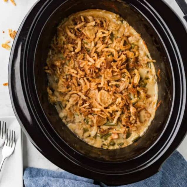 Crockpot Green Bean Casserole