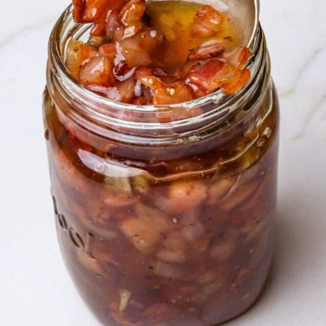 Hot Bacon Dressing