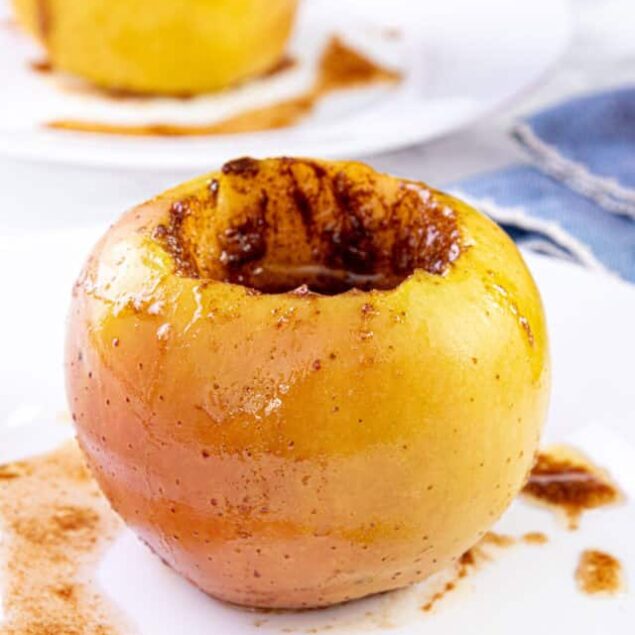 Microwave Baked Apples