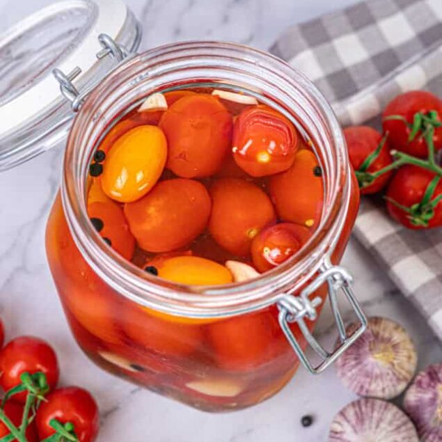 Pickled Cherry Tomatoes