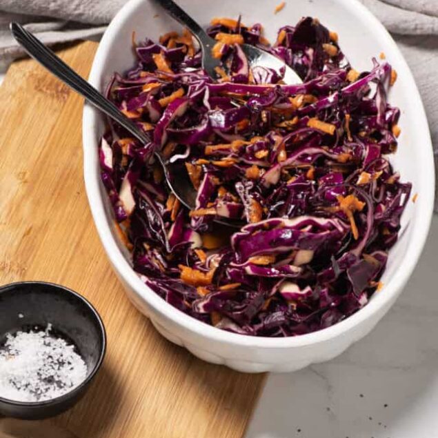 Purple Cabbage Slaw