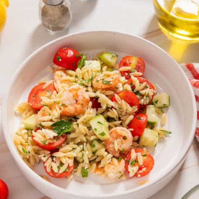 Shrimp Orzo Salad