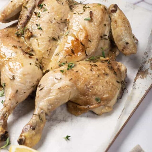 Spatchcock Chicken Recipe