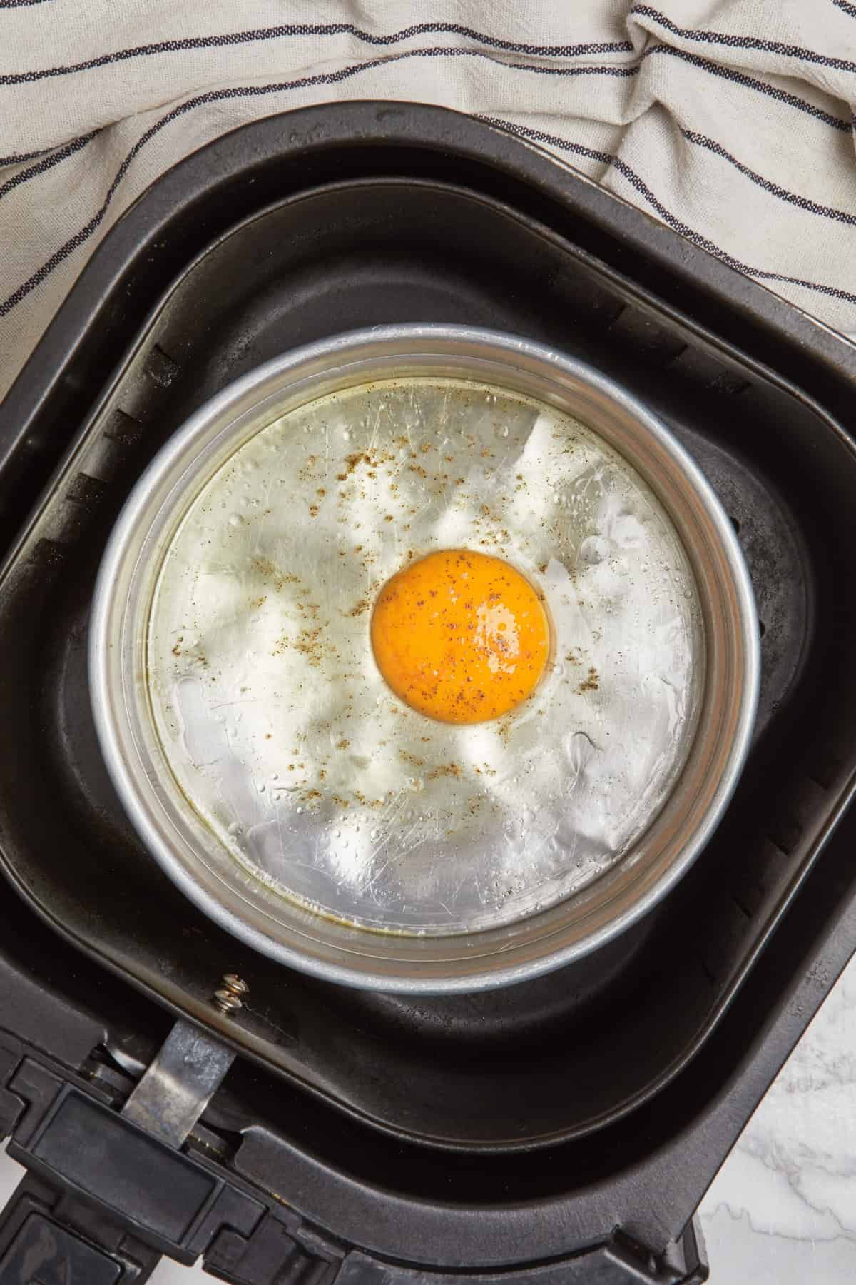 Air Fryer Fried Eggs
