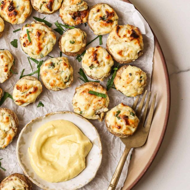 Cream Cheese Stuffed Mushrooms