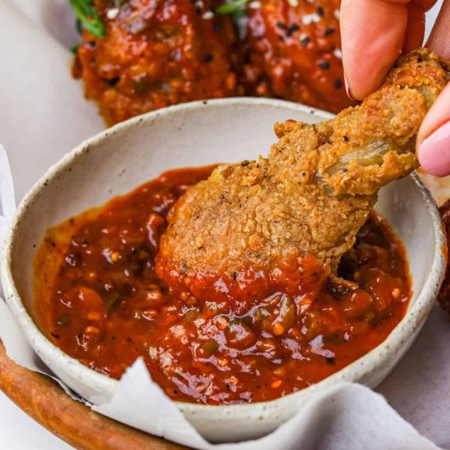 Korean fried chicken sauce
