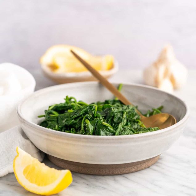 Microwave Spinach - Food Faith Fitness