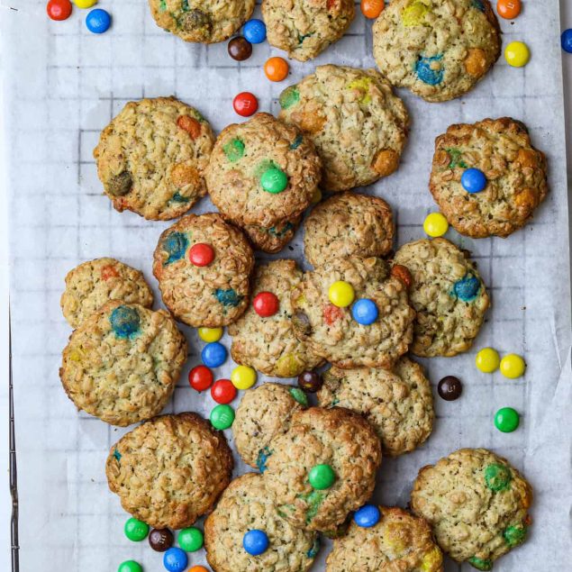 Oatmeal M&M Cookies