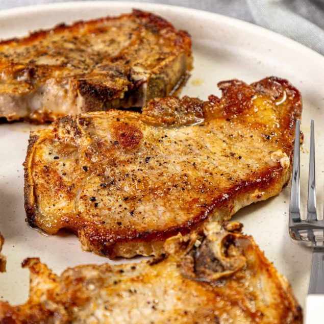 Pan Seared Pork Chops