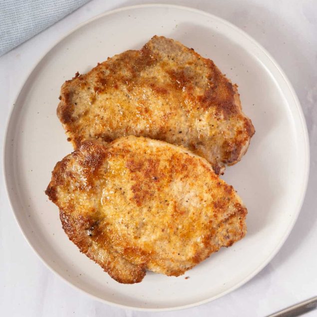 Parmesan Crusted Pork Chops