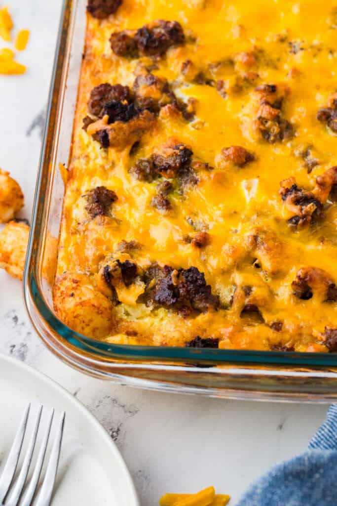 Tater Tot Breakfast Casserole