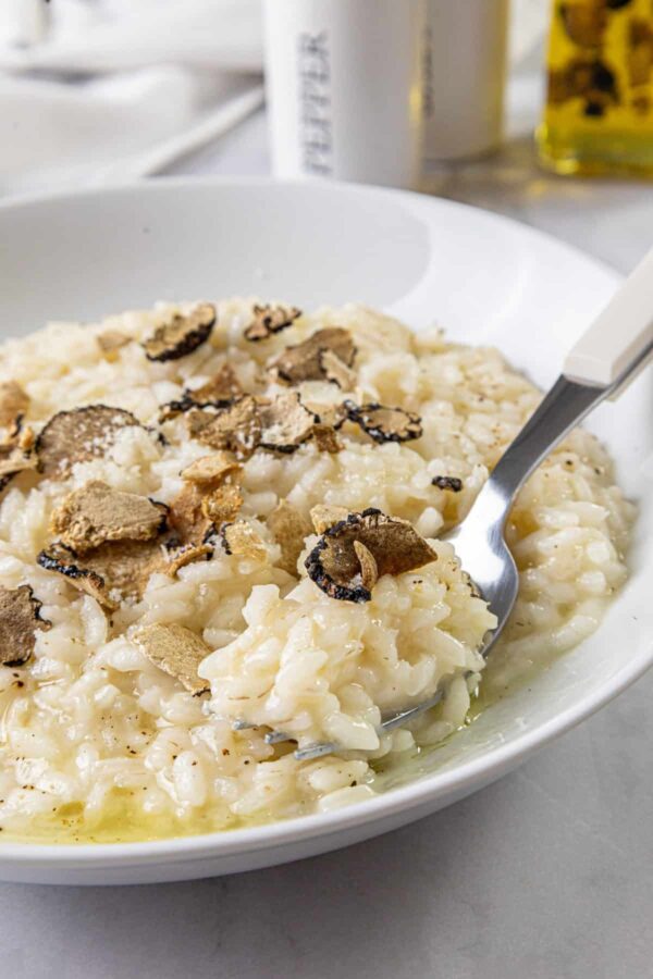 Teff Risotto Truffle Risotto - Food Faith Fitness
