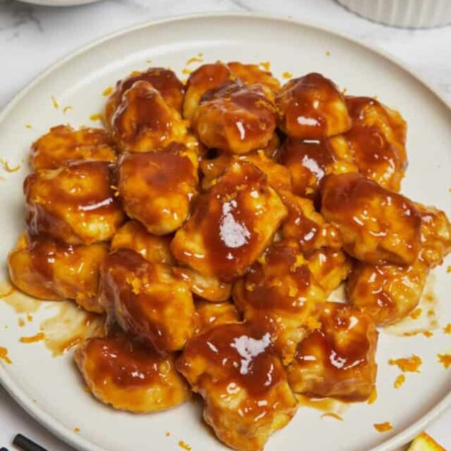 Air Fryer Orange Chicken