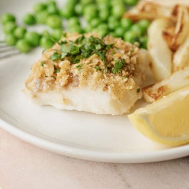 Baked Cod with Panko