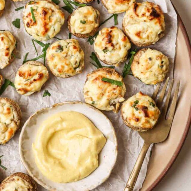 Cream Cheese Stuffed Mushrooms