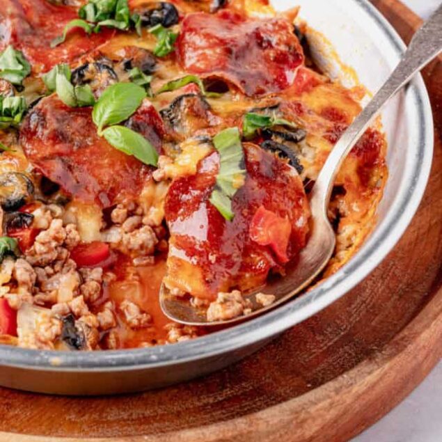 Crustless Pizza