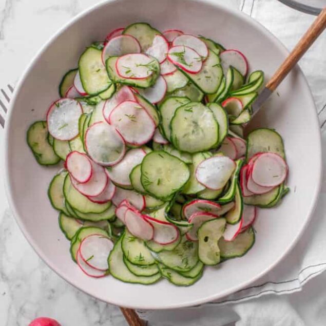 Cucumber Radish Salad