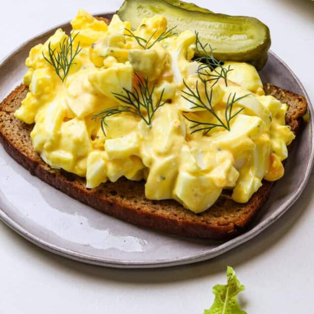 Egg Salad with Pickles