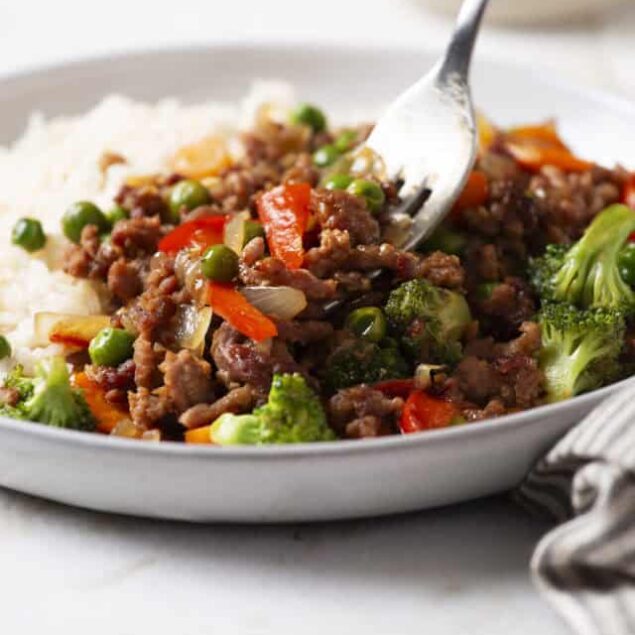 Ground Beef Stir Fry