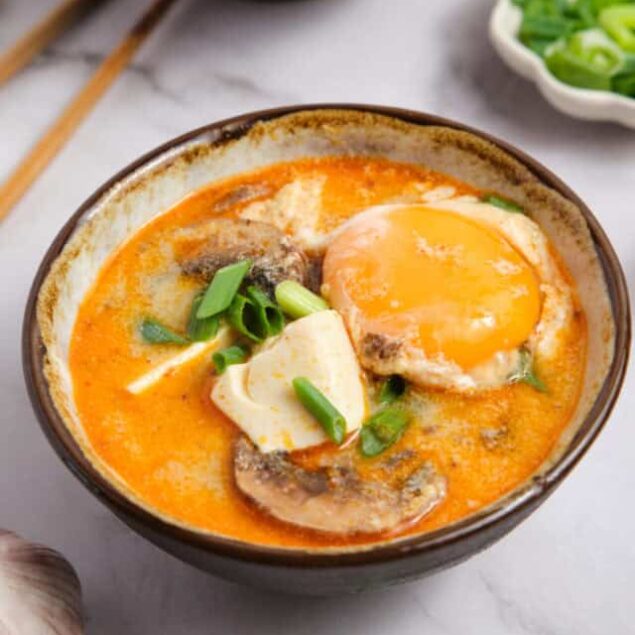 Korean Tofu Soup (Soondubu)