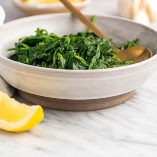 Microwave Spinach