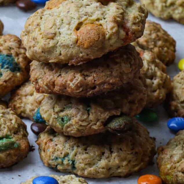 Oatmeal M&M Cookies