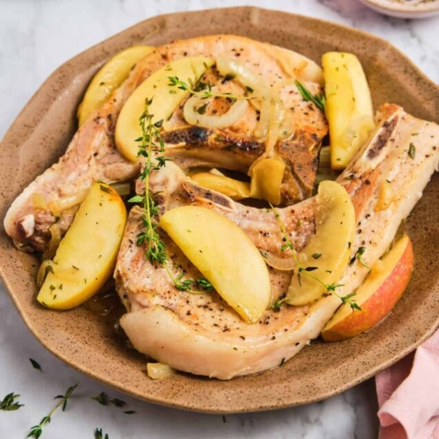 Pork Chops with Apples