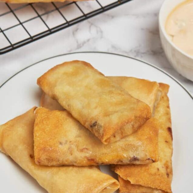Reuben Egg Rolls