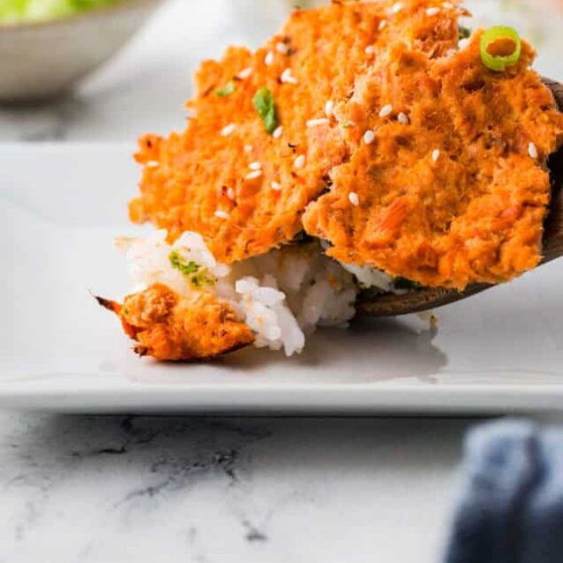 Salmon Sushi Bake