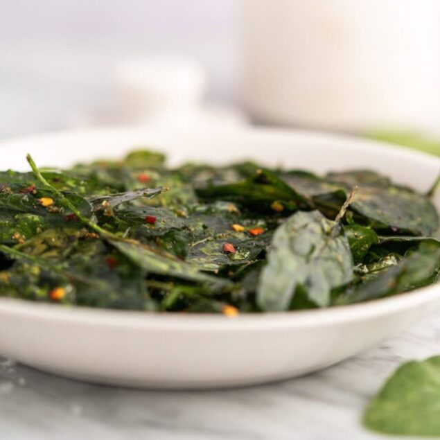 Spinach Chips Recipe