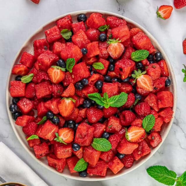 Watermelon Fruit Salad