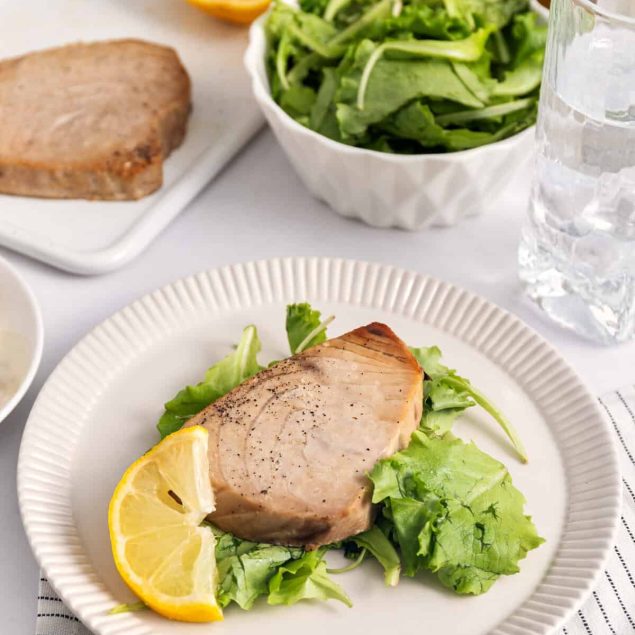 Air Fryer Tuna Steaks