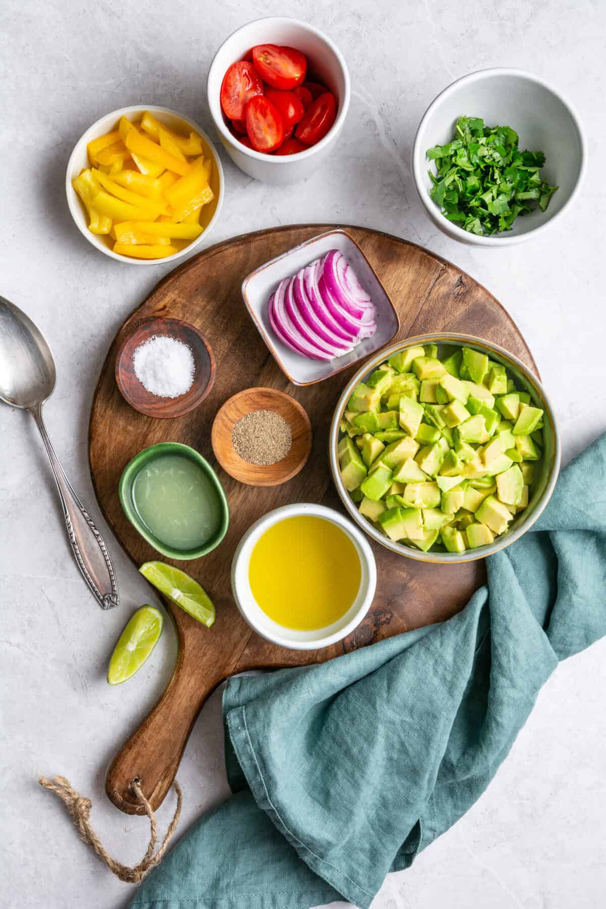 Avocado Salad Food Faith Fitness