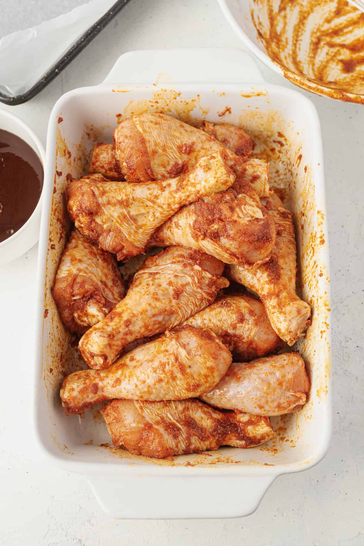 Baked BBQ Chicken Legs